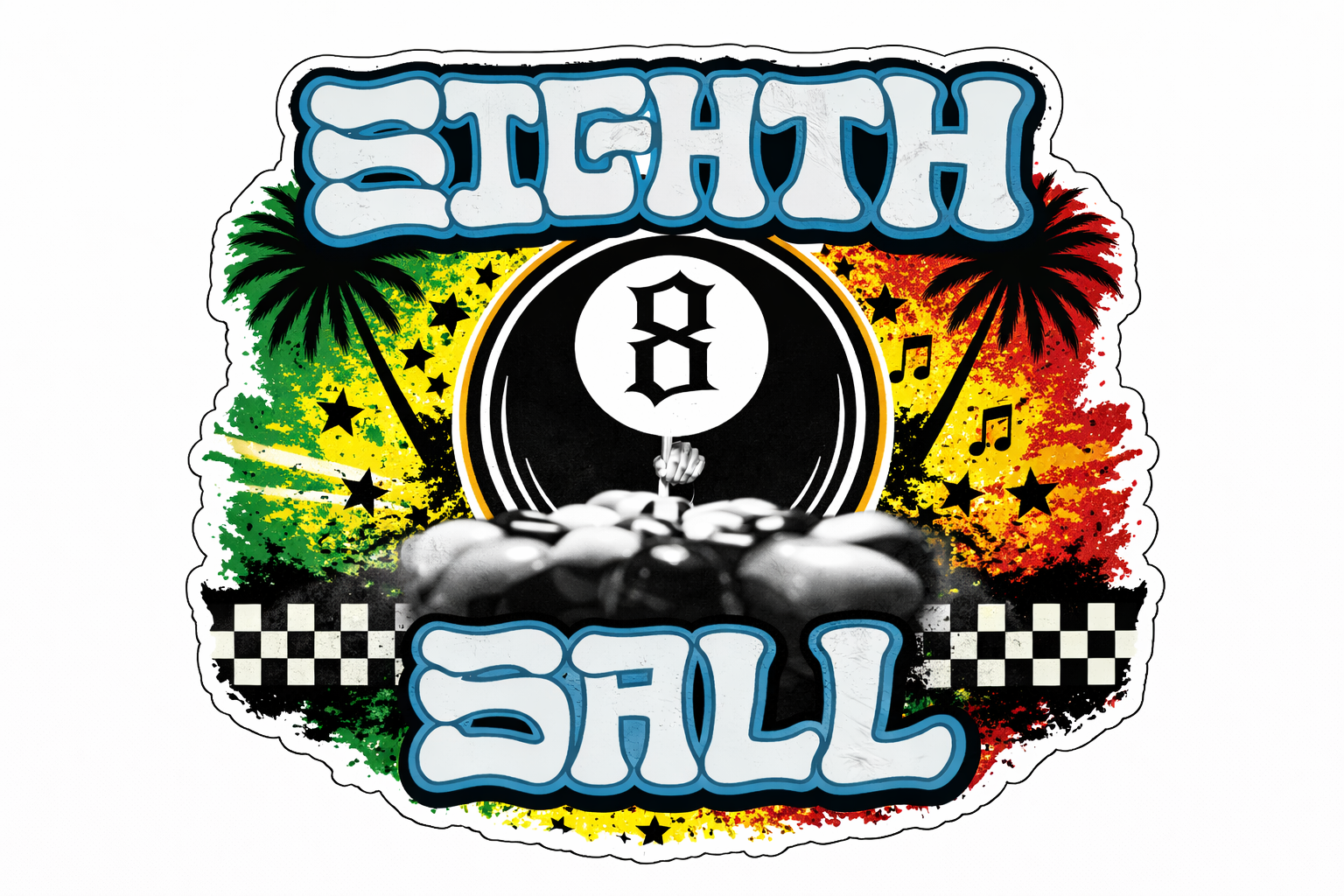 Eighth Ball Band Tee